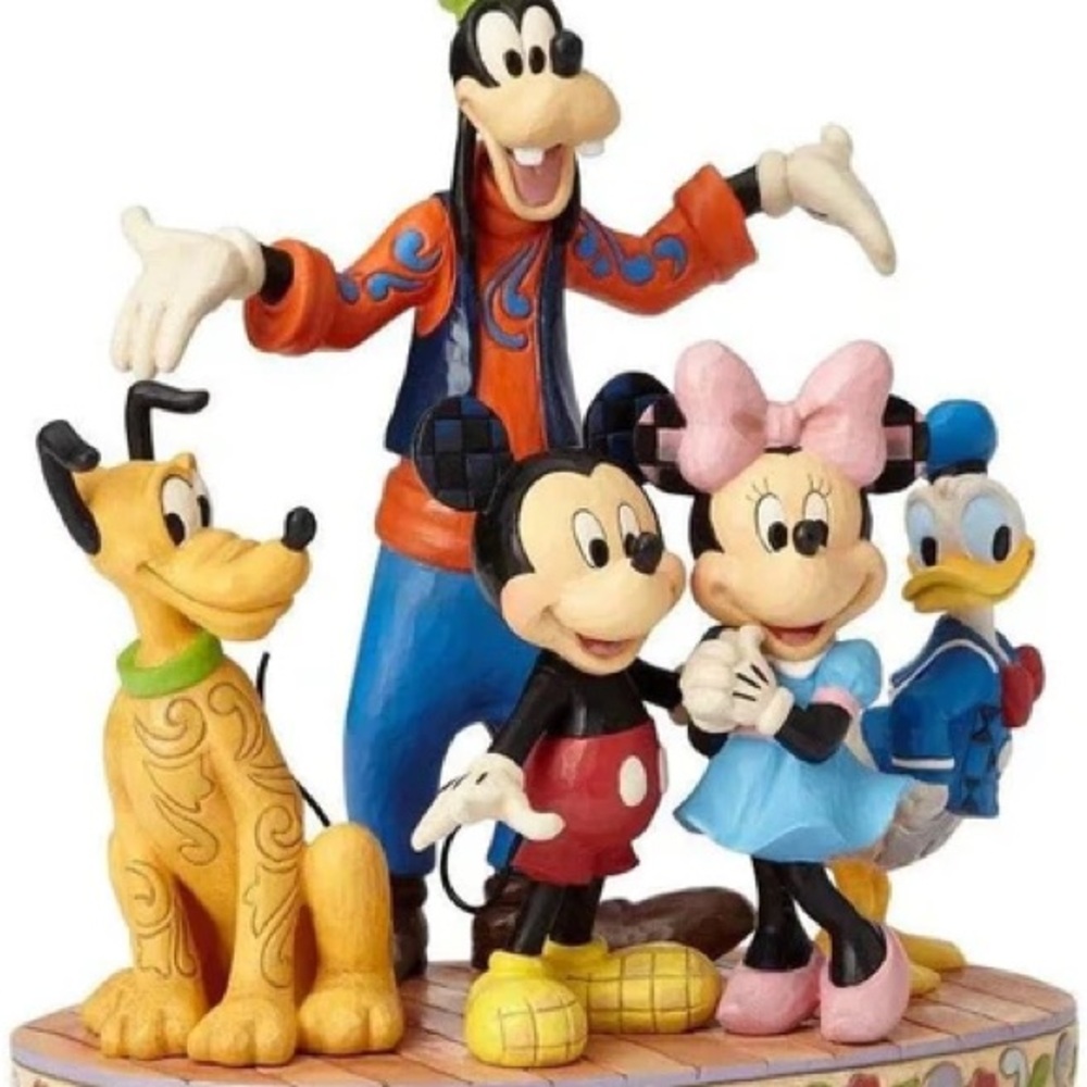 Disney Character Figurine Set - Multicolor